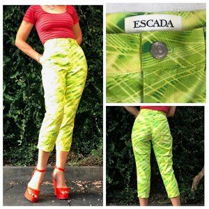 Auc Escada cropped stretchy High waist jeans 36